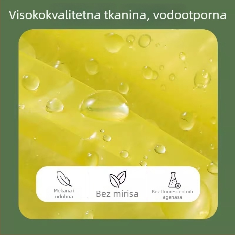 Jednokratno dječje kišno pončo, u punoj dužini, crtani stil, debela verzija