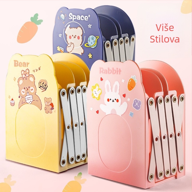 Produženi držač za knjige za stol, PET materijal, HC-9696, pojedinačno pakiranje, poklon spreman