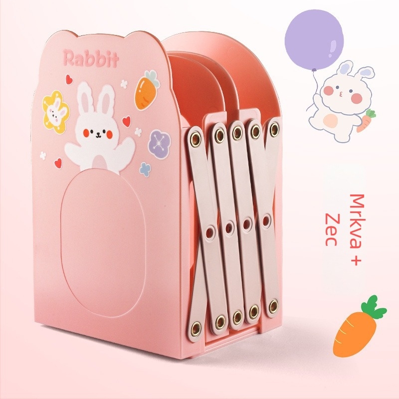 Produženi držač za knjige za stol, PET materijal, HC-9696, pojedinačno pakiranje, poklon spreman