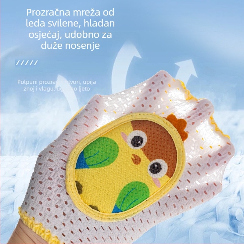 Dječji štitnici za koljena i laktove, prilagodljivi, prozračna mreža, za puzanje i hodanje, ljetna verzija