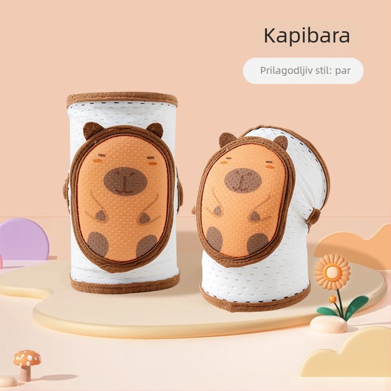 Dječji štitnici za koljena i laktove, prilagodljivi, prozračna mreža, za puzanje i hodanje, ljetna verzija