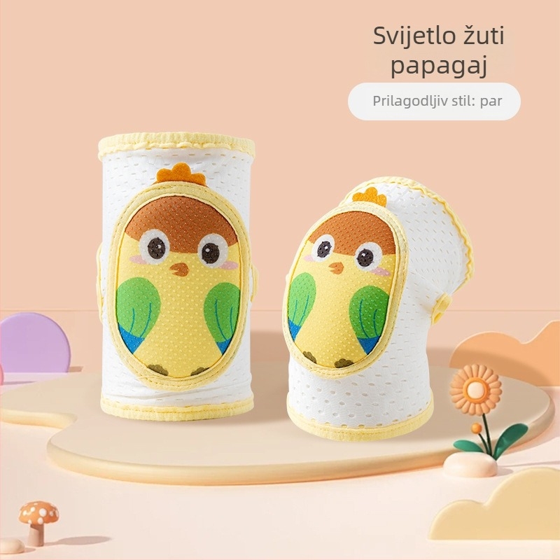 Dječji štitnici za koljena i laktove, prilagodljivi, prozračna mreža, za puzanje i hodanje, ljetna verzija