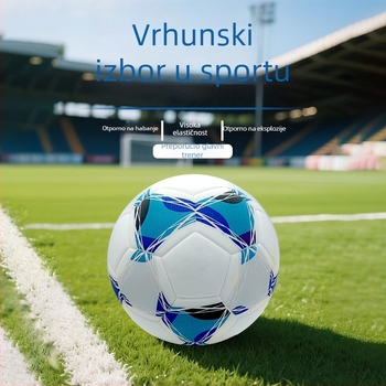 PU besprijekorna nogometna lopta s ljepilnim šavovima, visoka elastičnost, pogodna za nogomet, košarku i odbojku, mogućnost tiska logotipa