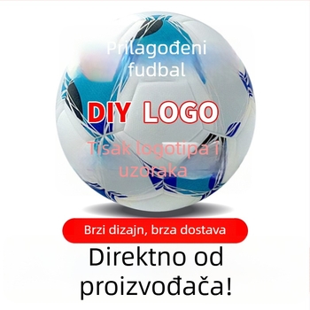 PU besprijekorna nogometna lopta s ljepilnim šavovima, visoka elastičnost, pogodna za nogomet, košarku i odbojku, mogućnost tiska logotipa