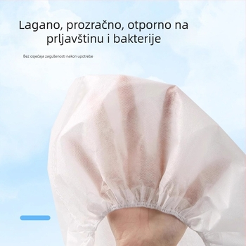 Jednokratna navlaka za sjedalo, pravokutnog oblika, od tekstila, zaštita od prašine i bakterija za putovanja