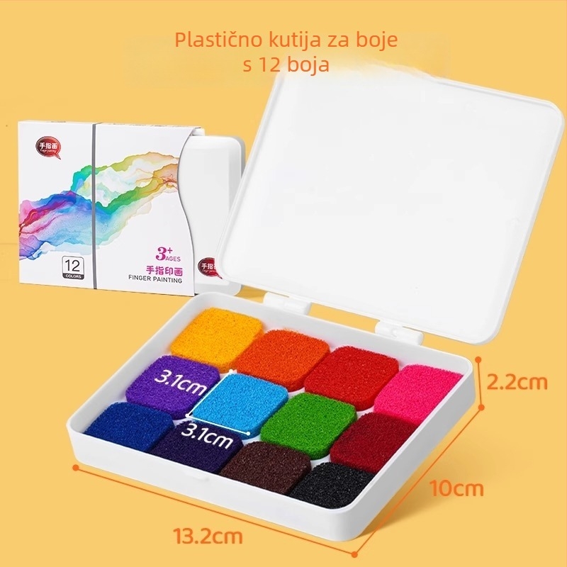 Tanjur za crtanje prstima – poklon za djecu i razrednike; nije uvezeno; IP dozvola: Ne