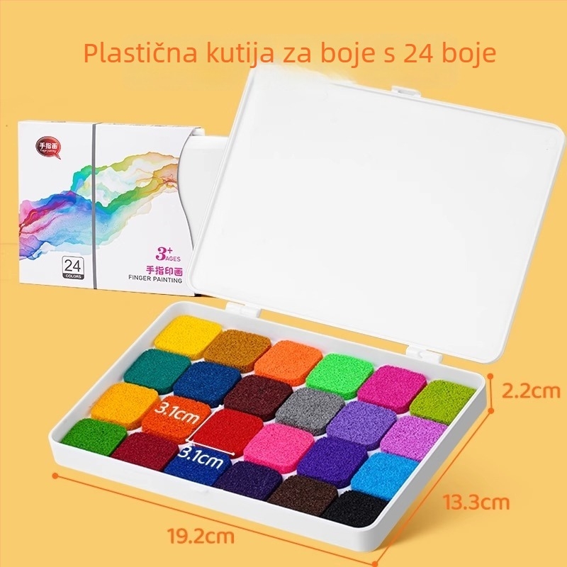 Tanjur za crtanje prstima – poklon za djecu i razrednike; nije uvezeno; IP dozvola: Ne