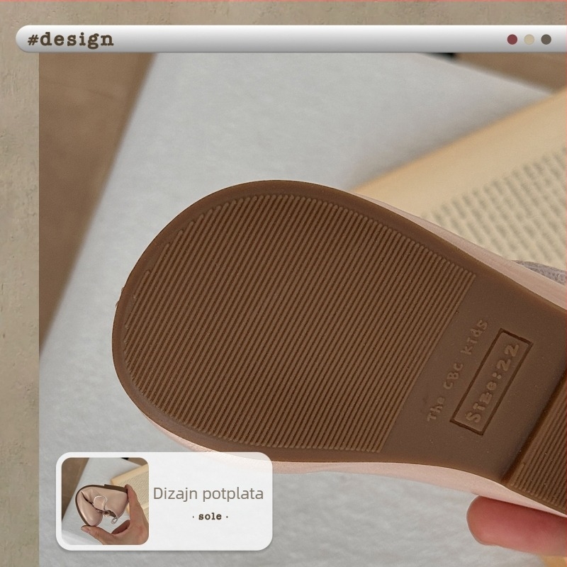 Xshx Baletanke za djevojčice – gornji dio od Mercerizirane mikrovlaknaste kože, gumena potplat, Velcro zatvarač, dobna skupina 1–12 godina, proljeće i jesen