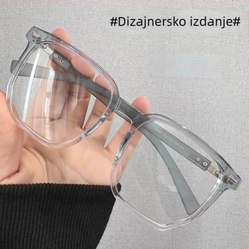 Naočale s TR-90 okvirom u drvenom izgledu, korektivne za kratkovidnost i astigmatizam, PC leće s anti-plavim svjetlom, model ZM-WM310008TR, GB/T14214-2019