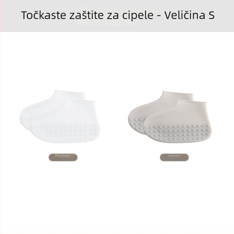 Le Chun silikonska kišna zaštita za cipele — vodootporna i protuklizna, prilagodljiva