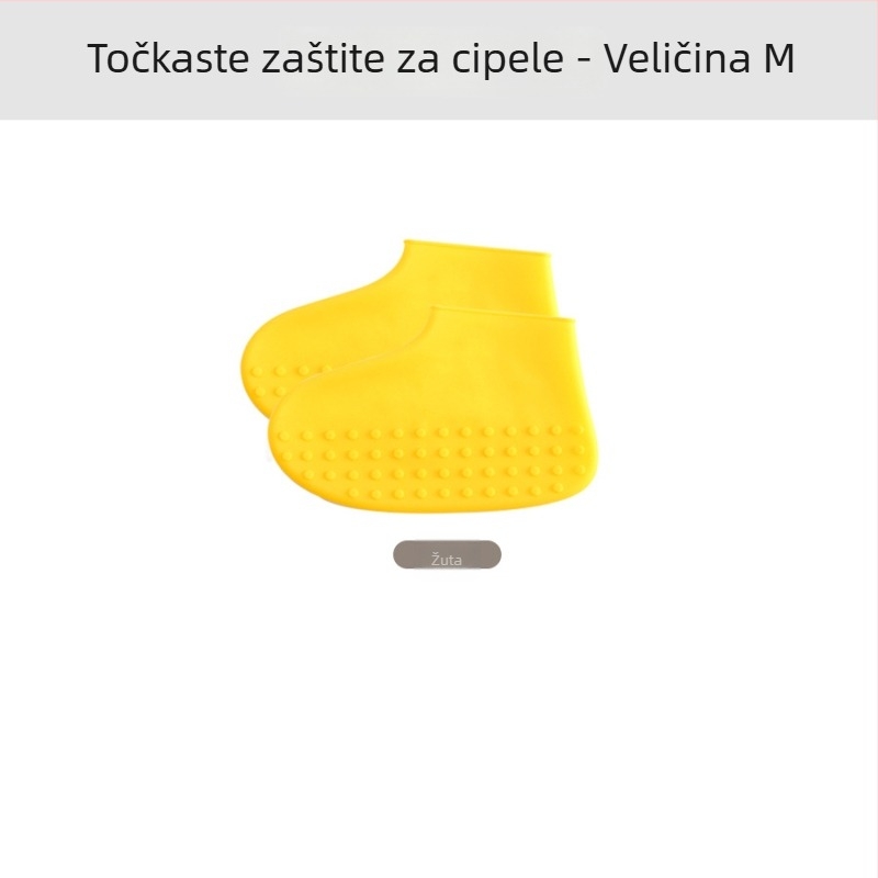 Le Chun silikonska kišna zaštita za cipele — vodootporna i protuklizna, prilagodljiva