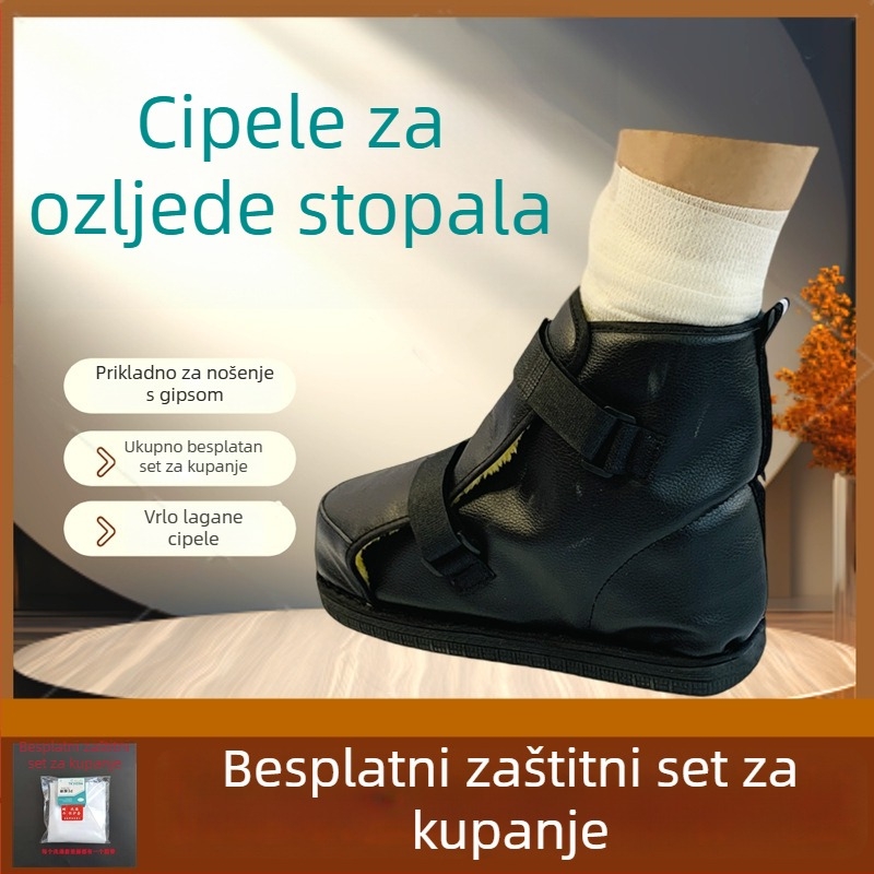 Ortopedske zaštitne cipele za prijelome, vrlo podesive, EVA materijal, model 015, gornji dio srednje visine