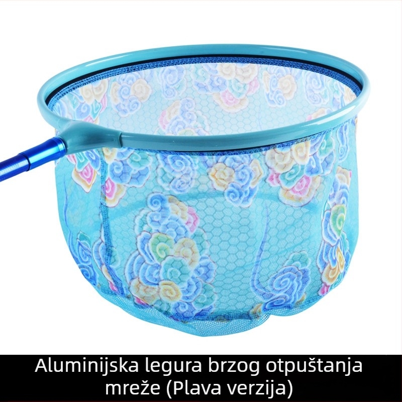 Glava mreže za velike ribe, anti-zamka, nano mreža, okvir od aluminijskog legura, aluminijsko-magnezijev spoj