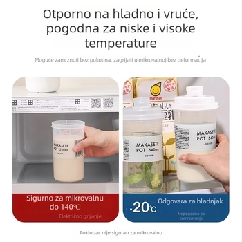 Qiwang Univerzalna Prijenosna Čaša Sojinog Mlijeka za Kavu i Doručak – Plastika za Hranu, Podrijetlo Zhejiang