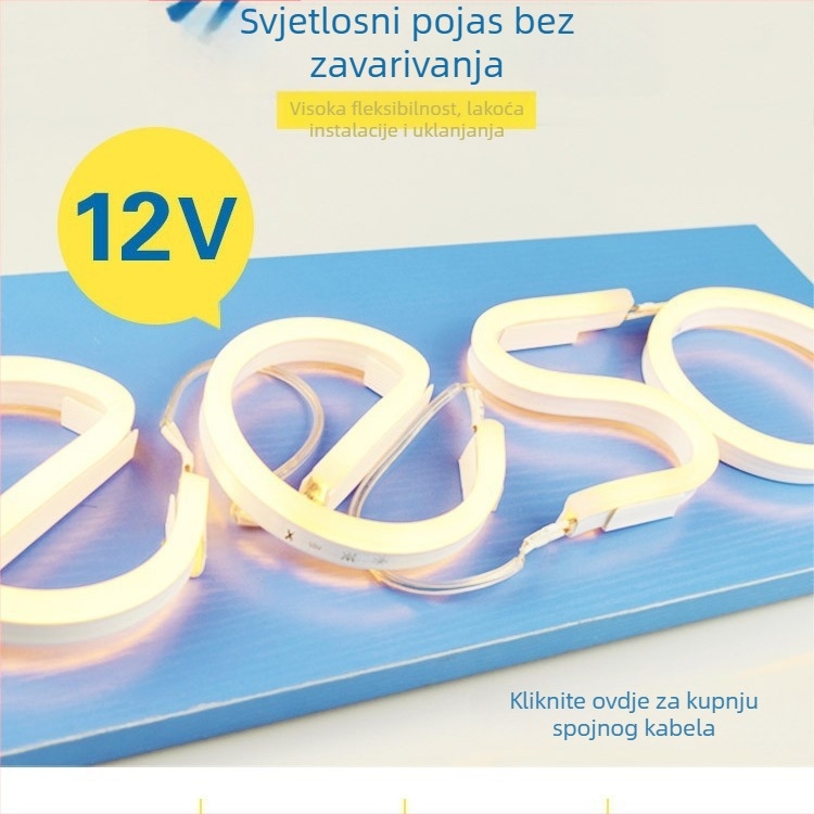 LED traka svjetla, 60 LED, 5050, 220V, vodootporna