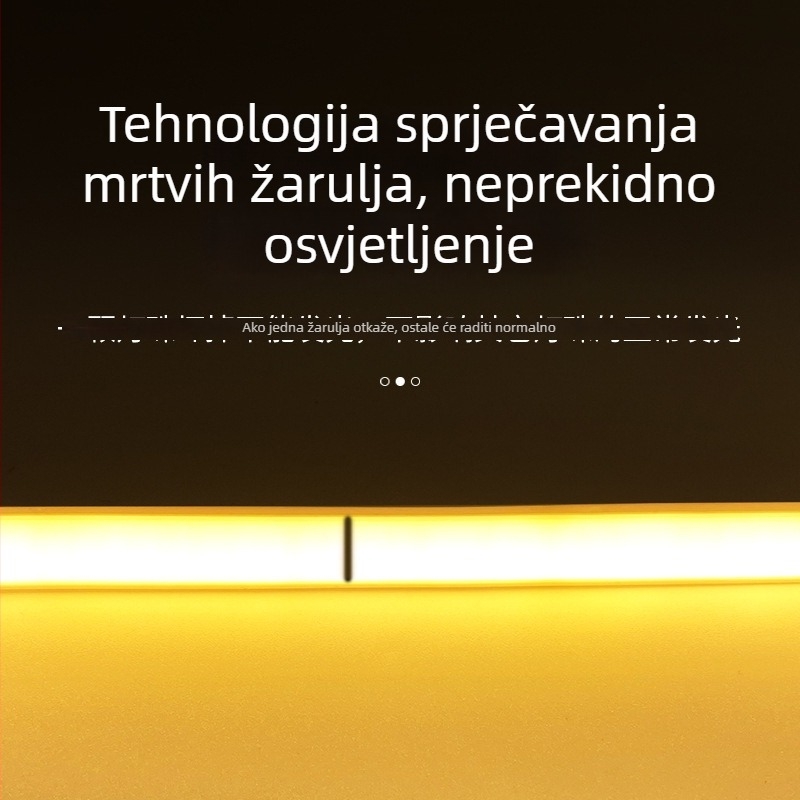 COB LED traka, 240 LED (2835 čipovi), 220V ulaz, 10W, kut zračenja 180°, vodootporan