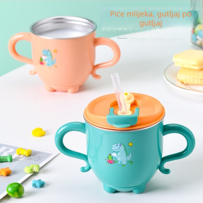 Dječji čašicu za piće od 316 nehrđajućeg čelika, crtani stil (316 nehrđajući čelik; crtani stil; Chunqun)