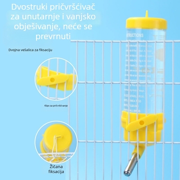 Plastični napajač za male kućne ljubimce, viseća boca 60 ml, marka Hartley