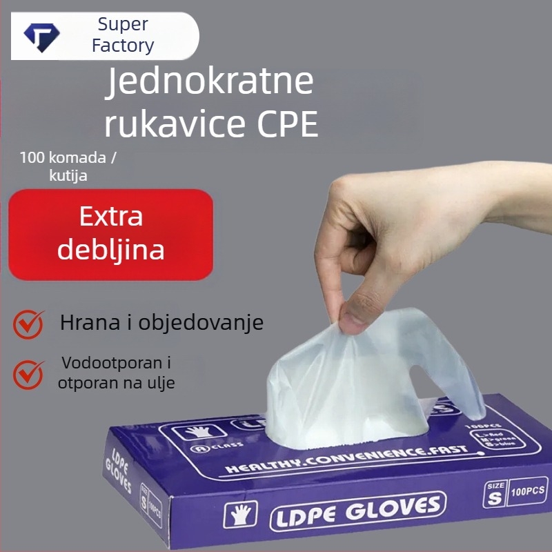 Zhong hongming jednokratne rukavice za catering