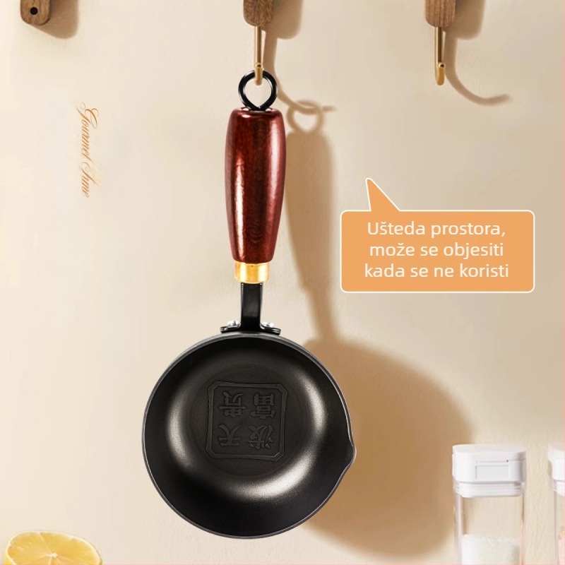 Livena tava za prženje s neprijanjajućom površinom, poklopac od nehrđajućeg čelika sa staklenim prozorom, višeslojno dno, kompatibilno sa svim štednjacima