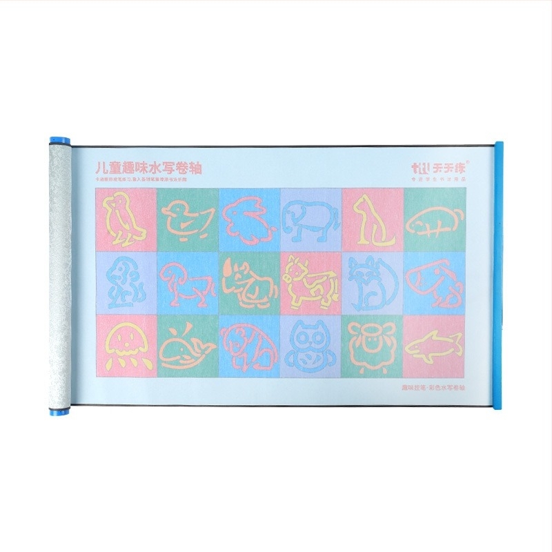 Daily Practice Water Writing Cloth – Set za vježbanje kontrole pisanja za djecu, Rolna, Edukativno