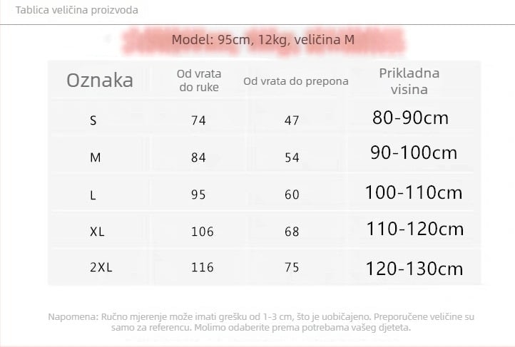 Dječje jednopončo kišobran Cartoon stil, za bicikl, Oxford tkanina, normalna debljina, vodootporni sloj ljepila A/C, mogućnost prilagodbe