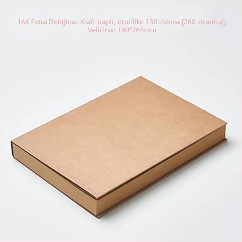 Beležnica Yue zhen s papirnatom omotom, spajanje ljepilom, papir 100 g, stil 19864248