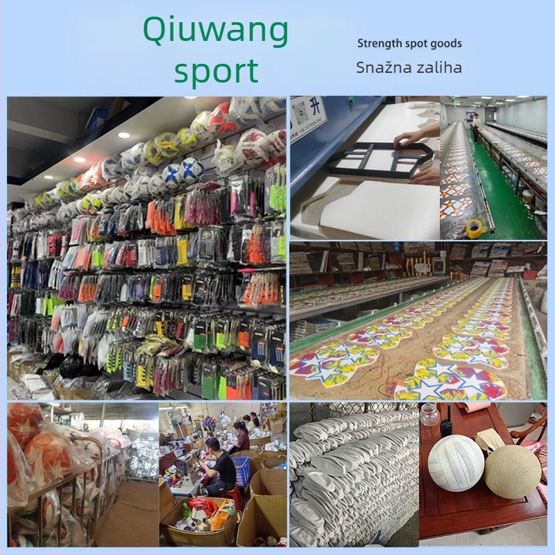 Nogometni set – PU materijal, šavovi s ljepilom, set od 5 lopti, marka QIUWANG, ispisani logotip, mogućnost prilagodbe