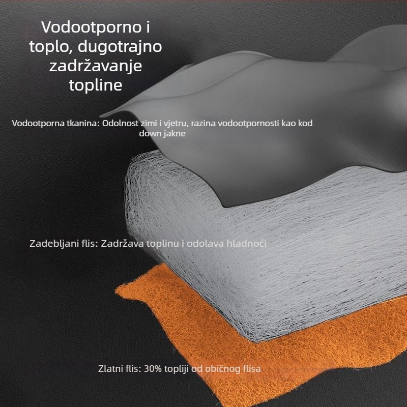 Kepu zaštita koljena za električna vozila – vjetrootporna zimska zaštita za vožnju motociklom i električnim skuterom, odrasli, model KP-HJRHX-040