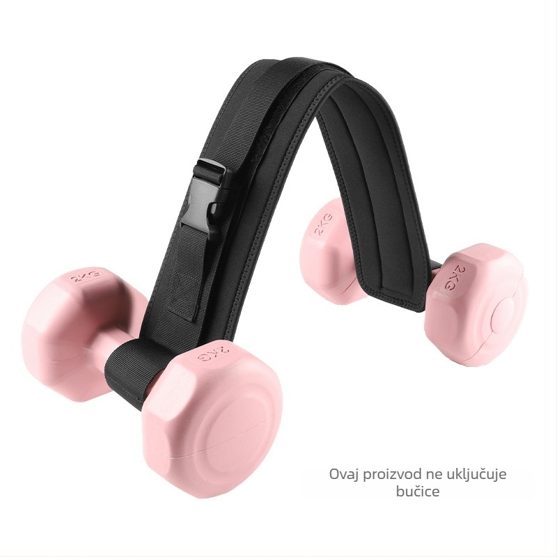 Pojas za trening hip bridge — model Small trainer, 155 g, pogodan za trčanje i fitness