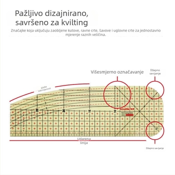 Kolding centimetarska ravnala — plastično tijelo, mogućnost prilagođenog tiska, pakiranje 1/12/240