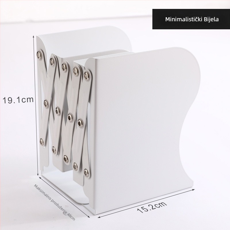 Kappa bear KBX-2041 proširivi metalni držač knjiga za stol – materijal: metal, model: KBX-2041, specifikacije: 210, neto težina: 0,9 kg