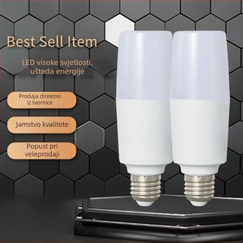 LED cilindrična žarulja, E27, 220V, vijek trajanja 10.000 h, nije dimabilna