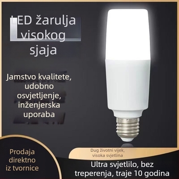 LED cilindrična žarulja, E27, 220V, vijek trajanja 10.000 h, nije dimabilna