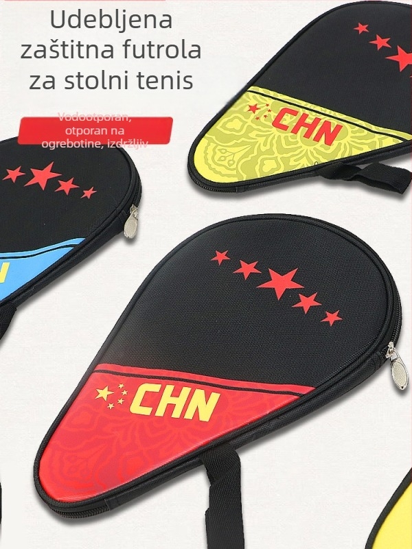 Torba za raketu stolnog tenisa u obliku dinje, od Oxford platna, s mogućnošću personalizacije logotipa, pogodna za stolni tenis i tenis s perjem