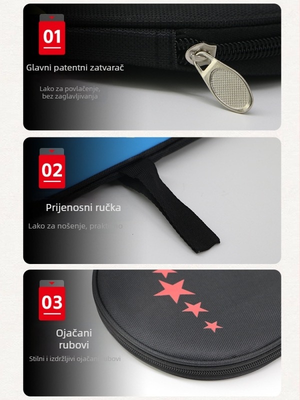 Torba za raketu stolnog tenisa u obliku dinje, od Oxford platna, s mogućnošću personalizacije logotipa, pogodna za stolni tenis i tenis s perjem