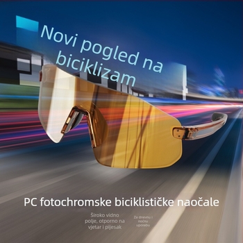 Goggles za planinski biciklizam – fotokromne PC leće, otporne na vjetar, podesive nosne jastučiće, kompatibilne sa dioptrijskim naočalama