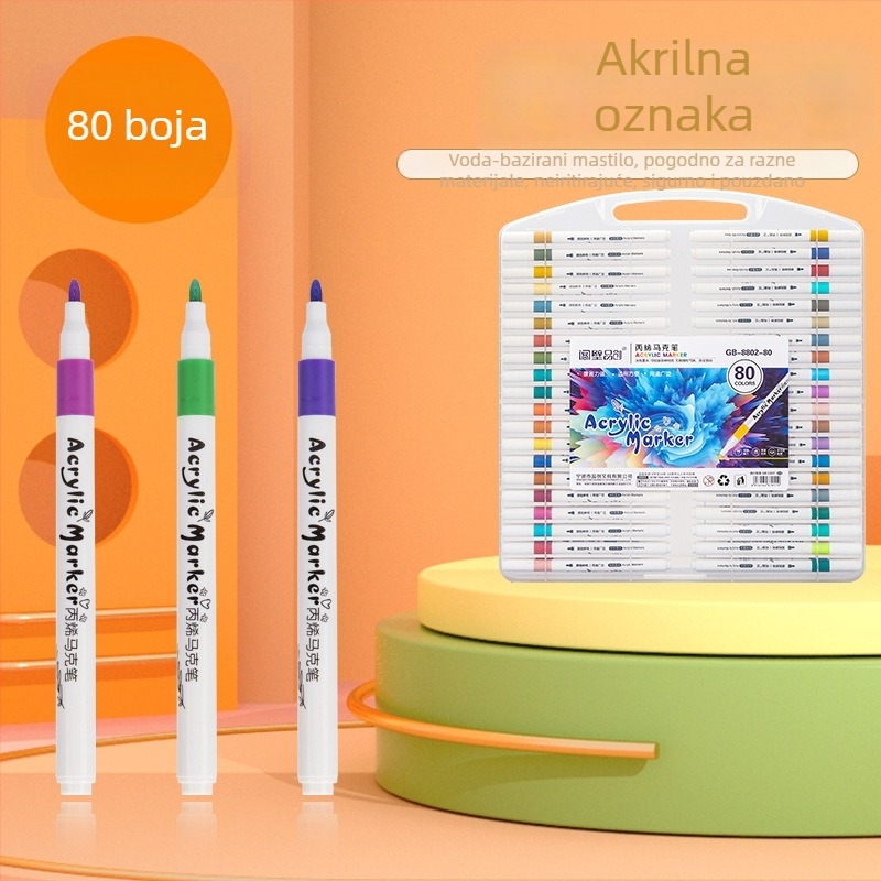 Akrilni marker s vodnom bazom za DIY slikanje i grafite – Next Door Pinchuang