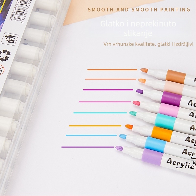 Akrilni marker s vodnom bazom za DIY slikanje i grafite – Next Door Pinchuang