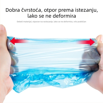 Jednokratne navlake za cipele od PE, vodootporne i otporne na prašinu, debeli dizajn, 100 komada