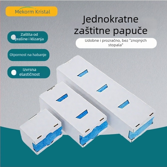 Potpuno automatska mašina za zaštitne navučke za cipele, jednokratne netkane navlake za zaštitu od prašine (radno okruženje)