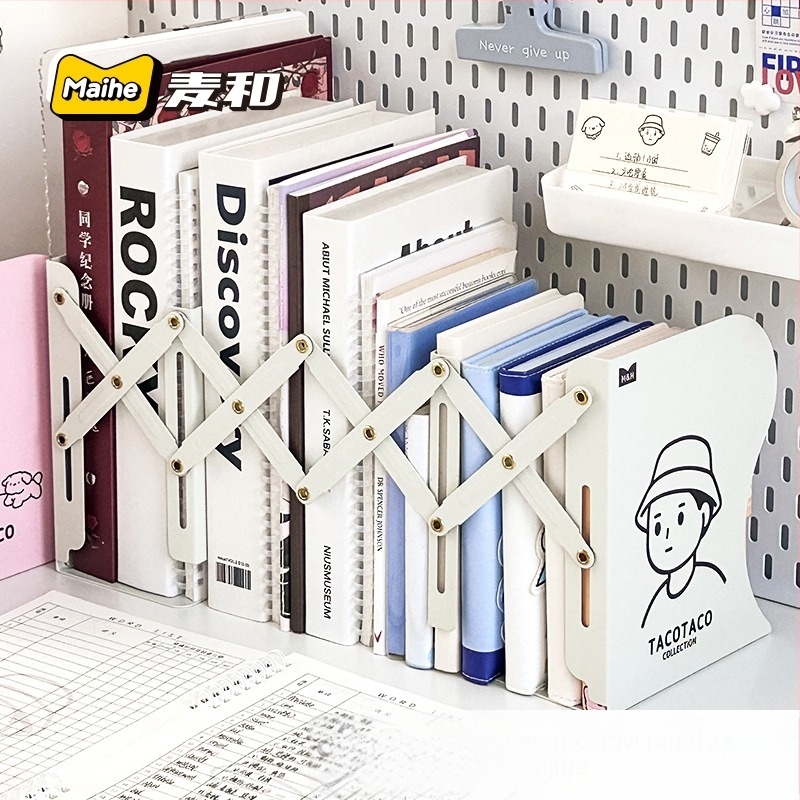 Metalni rastezljivi nosač knjiga za stol – Maihe MHDS5054, organizator stola i pohrana knjiga