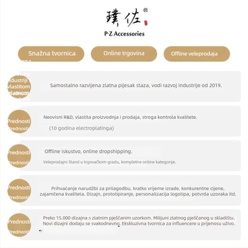 Ogrlica od bakra s elektroplatinom; laserski izrezani resici s motivom četverolisnog cvijeta; brend P·z accessories; ljeto 2025 izlazak