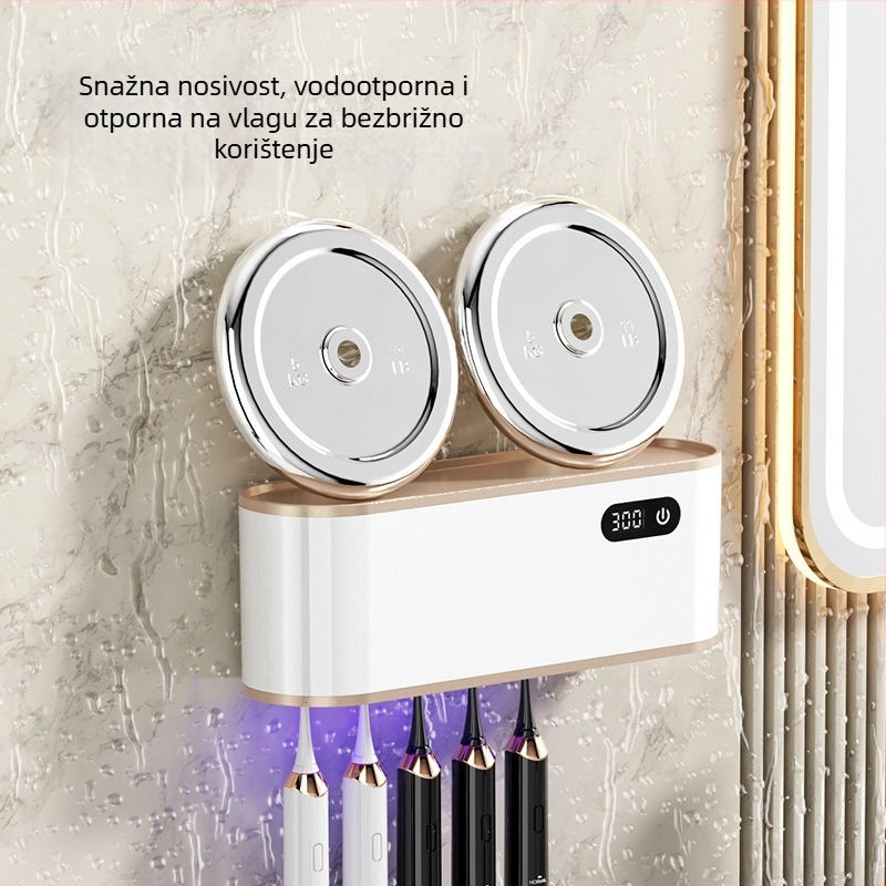 Sterilizator četkica Ra-610 — UV dezinfekcija, 300 s, USB napajanje, dodirni upravljač