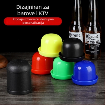 Set čašica za kockice od ABS-a, s zaobljenim kutovima, model 302, 60 komada u kutiji, marka Apricot Charm