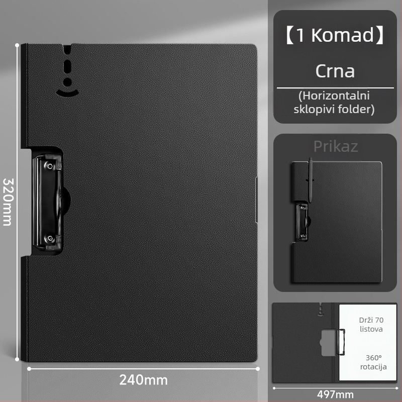 Folder za dokumente Chalk time Fbsg-wjj-05430, plastika, A4