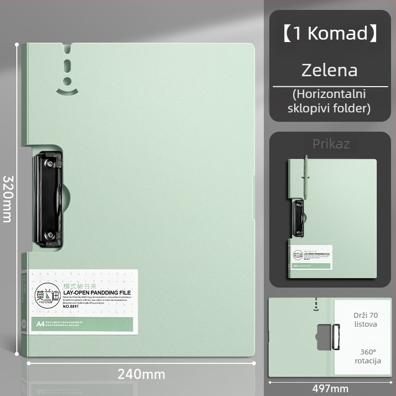 Folder za dokumente Chalk time Fbsg-wjj-05430, plastika, A4