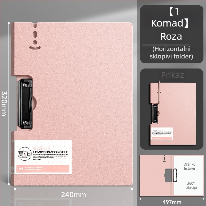 Folder za dokumente Chalk time Fbsg-wjj-05430, plastika, A4