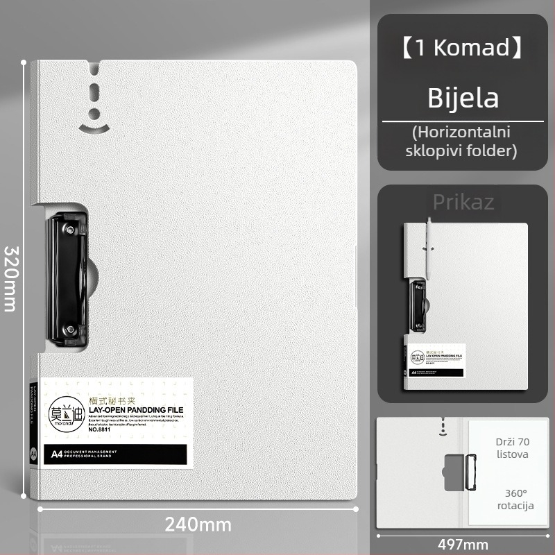 Folder za dokumente Chalk time Fbsg-wjj-05430, plastika, A4