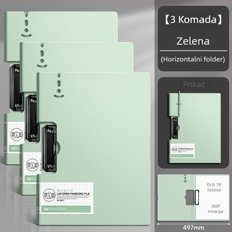 Folder za dokumente Chalk time Fbsg-wjj-05430, plastika, A4